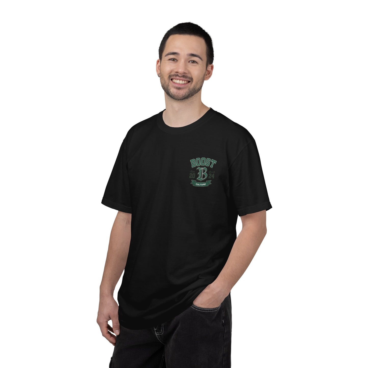 Varsity 'B' Culture T-Shirt — Vintage College Logo Tee
