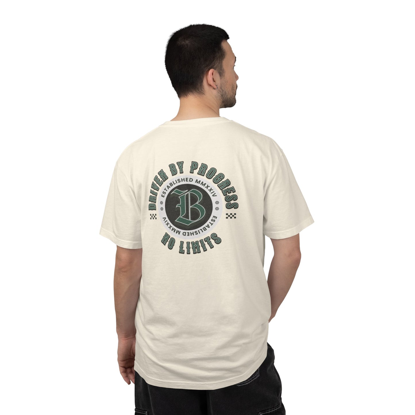 Varsity 'B' Culture T-Shirt — Vintage College Logo Tee